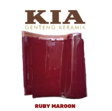 Gambar Harga Genteng Keramik Kia Ruby Maroon