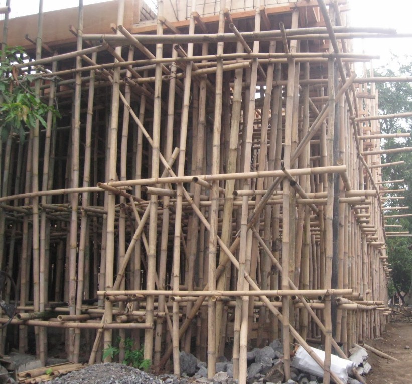 Gambar Bambu untuk Pembuatan Cor Beton