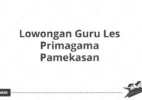 Lowongan Guru Les Primagama Pamekasan