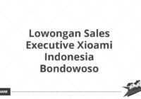 Lowongan Sales Executive Xioami Indonesia Bondowoso