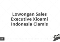 Lowongan Sales Executive Xioami Indonesia Ciamis